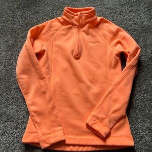 Avalanche Vibrant Orange Fleece Pullover